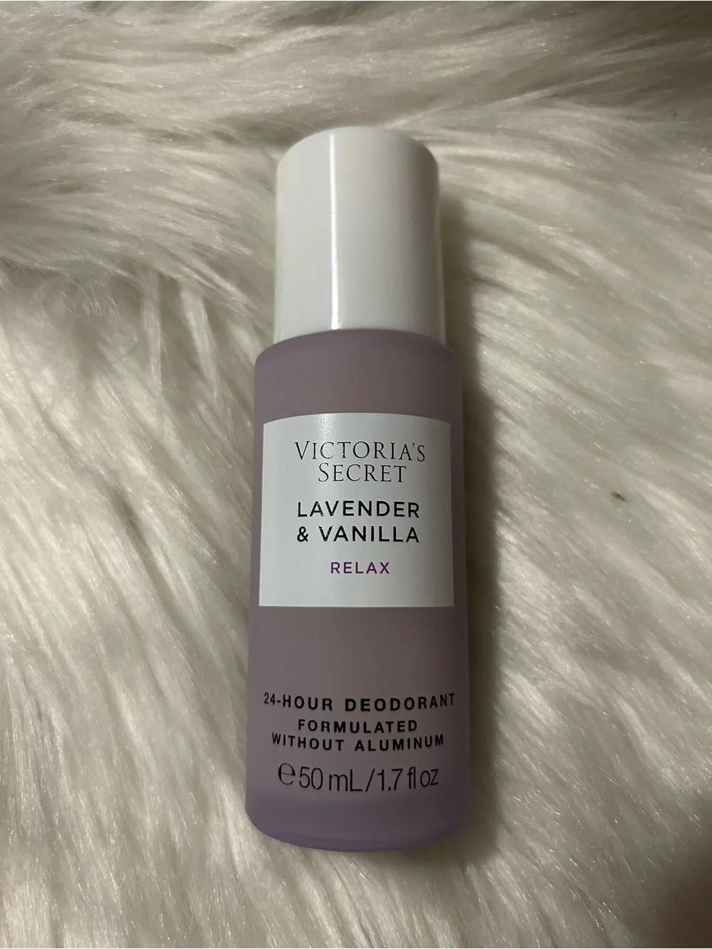 Victoria's Secret Lavender & Vanilla Deodorant — Light Purple and White